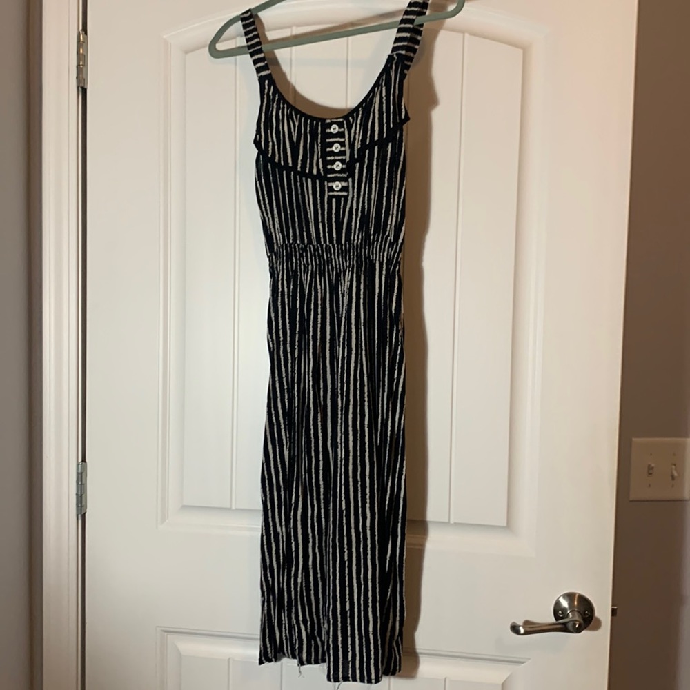 Papillon Sun Dress. Size S/M. Black and white.